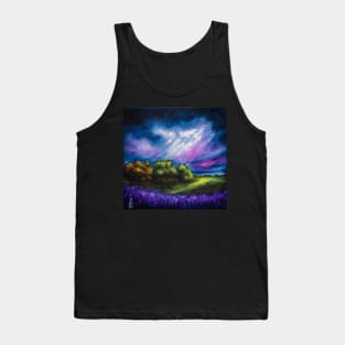 Dramatic sky landscape Tank Top